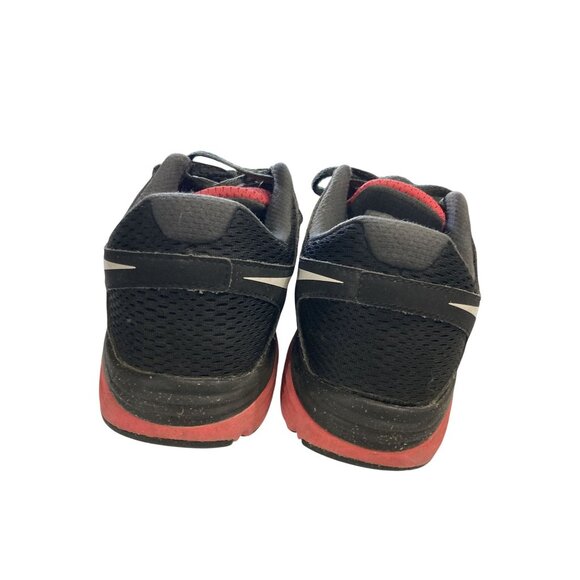 Nike Livestrong Dual Fusion women's Size 8.5 Black Red Mesh sneakers NO INSOLES - Picture 4 of 8